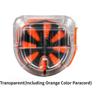 Dispenser di corde tattiche Outdoor TRD Wire Quick <span class=keywords><strong>Cutting</strong></span> Tool scatola di immagazzinaggio Paracord per emergenza di autoprotezione di sopravvivenza sportiva - Product Image 4