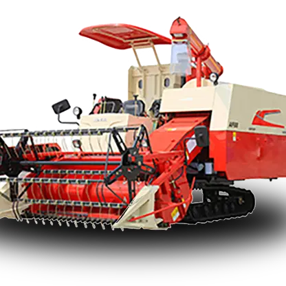 China Marca Famosa 73kw AF88 Crawler Combine Harvester com Anexo