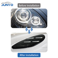 Système d'éclairage automobile Junyo pour phares Porsche Panamera 2014-2016 970.1 970.2, mise à niveau des phares à LED laser matriciels