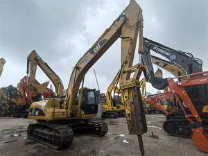 Excavadora de cadenas usada Cat 324D de 24 toneladas con martillo hidráulico y cabina con aire acondicionado para minería y demolición de hormigón - Product Image 6