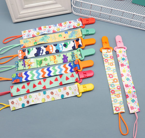 Chupete ajustable de Material PU duradero, correa de cadena anticaída, pegamento para dentición de bebé de varios estilos, accesorios especiales para bolsas - Product Image 1