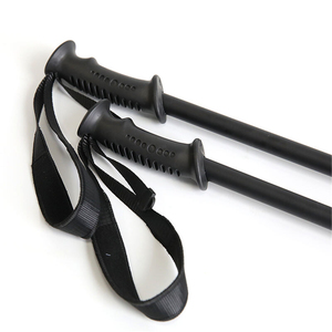 Bastones de esquí de fibra de carbono de alta calidad ajustable 100% eje de carbono ligero alpino y palos de esquí nórdico OEM personalizado - Product Image 3
