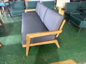 Conjunto de Muebles de Jardín de Madera de Teca para Exteriores, Conjunto de Sofás para Patio de Hotel, Sofá para el Borde de la Piscina, Sofá de Teca Impermeable para Uso en Exteriores - Product Image 4