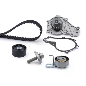 Nouveau Kit <span class=keywords><strong>de</strong></span> <span class=keywords><strong>Courroie</strong></span> <span class=keywords><strong>de</strong></span> <span class=keywords><strong>Distribution</strong></span> et Pompe à Eau MOBEAR pour <span class=keywords><strong>PEUGEOT</strong></span> avec Galet Tendeur KP15688XS 16105777 1610577780 1872496 2008687 FM5Q-8B596-AA - Product Image 1