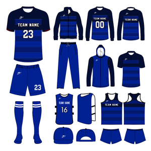 Uniforme de Fútbol al por Mayor, Conjunto de Camiseta de Fútbol a Rayas Blancas y Negras, Personalizable, Sublimado, para Hombre - Product Image 2