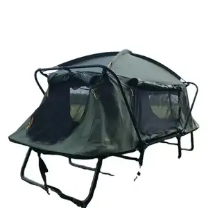 공장 직영 럭셔리 초경량 옥스포드 지상 접이식 침대 침낭 캠핑 텐트 침대