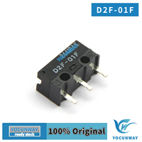 Nouveau micro-interrupteur de souris OMRON D2F-01F d'origine japonaise, interrupteur de fin de course à point gris