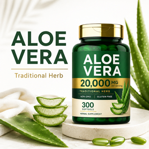 Supplément naturel OEM/ODM Glycinate <span class=keywords><strong>de</strong></span> magnésium complexe D3 K2 d'extrait vert 1160mg Gel <span class=keywords><strong>de</strong></span> Vera Capsule molle d'huile d'aloès pour la santé - Product Image 5