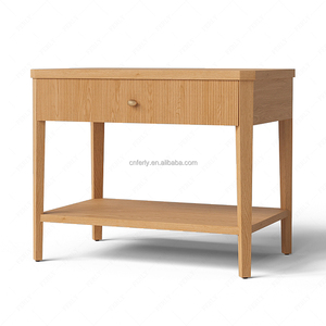 Letto FERLY dal Design Moderno in Rovere Massiccio di Alta Qualità con Pannello Scanalato e Pediera, Arredamento Camera da Letto, Personalizzazione OEM ODM Accettata - Product Image 6