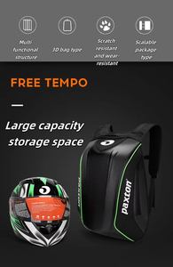 <span class=keywords><strong>Mochila</strong></span> de motocicleta de moda de alta calidad con características de pecho de almacenamiento de casco impermeable de alta capacidad-Cierre de cremallera - Product Image 4