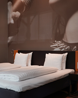 Conception moderne Ensemble personnalisé de meubles d'hôtel Ensemble de canapé-lit de chambre à coucher Mobilier de chambre d'hôtel cinq étoiles