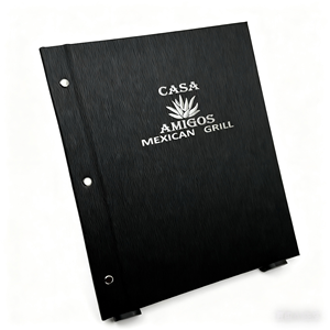 हार्ड सेमी कस्टम fa4 pvc पुस्तक कवर शैली मेनू कवर चमड़े के मेनू बुक बोर्ड डिस्प्ले बार के लिए रेस्तरां नाखून सैलून के लिए - Product Image 1