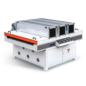 3 Lamps UV Curing Machine For Drying Wood And Mdf Boards