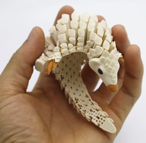 Figura de Animal Pangolín Impresa en 3D con Material PLA para Bebés de 7 a 12 Meses, Embalaje Original - Product Image 1