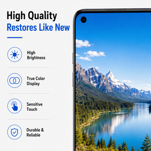 Módulo de Pantalla LCD Incell de Alto Brillo para Móvil <span class=keywords><strong>OPPO</strong></span> F19, Ensamblaje de Pantalla con Panel Táctil y <span class=keywords><strong>Precio</strong></span> al por Mayor - Product Image 4