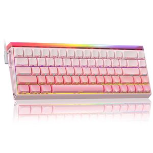 Clavier de jeu AULA <span class=keywords><strong>Hero</strong></span> 68 HE à interrupteurs magnétiques, clavier filaire à effet Hall, déclenchement rapide, RGB réglable, mécanique - Product Image 3