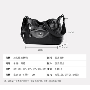 Nuevo Bolso Mensajero de Lujo para Mujer, Diseño Personalizado, de Moda, en Cuero PU, Bolsos de Hombro para Mujer - Product Image 6