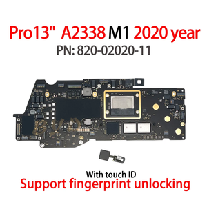 Placa Base Original A2337 A2338 para Macbook Air 13\" <span class=keywords><strong>M1</strong></span> A2337 con Touch ID 820-02016-A 8G 256GB 512GB 2020 - Product Image 3