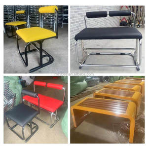 <span class=keywords><strong>Silla</strong></span> de Bar de Acero Inoxidable Económica para Juegos de Arcade, Asiento para Juegos de Diversión que Funcionan con Monedas - Product Image 6