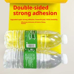 Nastro Adesivo Liquido Anti-Insetti Hebang Garden, Doppio Lato Giallo, Ecologico, in Plastica, Capacità 1L, 10cm X 2m per Uso in Serra - Product Image 3