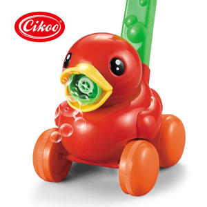 Cikoo Machine à bulles et souffleur de bulles en forme de dessin animé, jouet d'extérieur en plastique à pousser pour enfants de 2 à 13 ans - Product Image 4