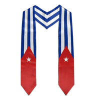 Serre-tête Cuba personnalisé pour événements sportifs, décorations de célébration, motif drapeau national, accessoires de haute qualité pour supporters
