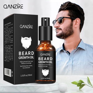 Huile de croissance de <span class=keywords><strong>barbe</strong></span> biologique premium avec acide hyaluronique et ingrédients à base de plantes – <span class=keywords><strong>Meilleur</strong></span> <span class=keywords><strong>sérum</strong></span> coiffant parfumé pour hommes - Product Image 1