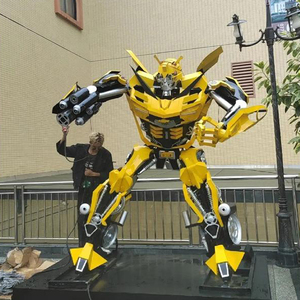 Scultura in Resina di Grandi Dimensioni di Personaggi Marvel, Supereroi in Vetroresina, Transformers, Spider-Man, Batman - Product Image 6