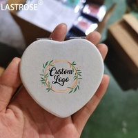 Wholesale Portable Double Size Mini PU Magnifying Sided Foldable Makeup Mirror Private Label Mirror