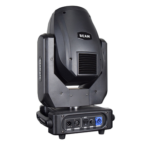 Luz de escenario con cabezal móvil de haz blanco de 295W DMX512/bombillas halógenas de doble prisma con Control activado por sonido IP20 para puesta en escena - Product Image 4