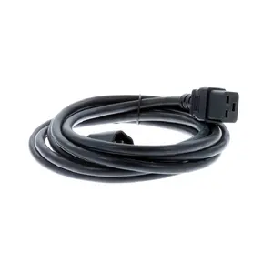 Cable de alimentación de extensión de alto rendimiento Premium C14 a C19 15A 250V AC