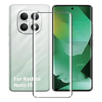 Protector de Pantalla 3D con Borde Curvo, Accesorios para Teléfono Móvil, Película de Vidrio Templado Transparente para Xiaomi Redmi Note 15 Note 14 Pro 5G