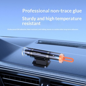 Marteau de sécurité pour voiture en alliage d'aluminium et acier à haute teneur en carbone, 2 en 1, dispositif d'évasion en cas de bris de vitre, brise-vitre à pression unique - Product Image 6