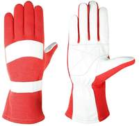 Gants de course en cuir Gelencopak pour karting - Capacité moteur 201-500cc Modèle G-500 - Accessoires pour karts