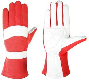 Guantes de Karting de Cuero - Guantes de Carreras de Karting - Guantes de Go-Kart Accesorios para Go Karts Capacidad del Motor 201-500cc - Product Image 5