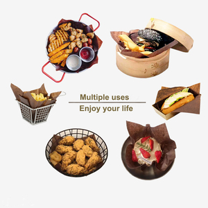 Preisgünstige fett dichte doppelseitige silikon isierte Pergament-Geschenk papierrolle für Deli Sandwiches Burgers Food Wraps - Product Image 4