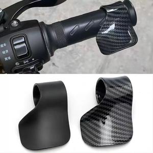 Motorcycle Handlebar Throttle <b>Clip</b> Carbon Fiber Ergonomic Lightweight Cruise Assist Retrofit Upgrade Part - Product Image 2