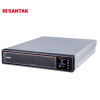 SANTAK C3KR(G7) 3000va/2100W Rack Online UPS Backup UPS Fuente de alimentación 2U Montaje en rack para seguridad de datos con soporte técnico