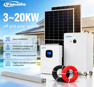 ระบบจัดเก็บพลังงานแสงอาทิตย์แบบออฟกริด PANAILO 3-20KW ชุดอุปกรณ์ครบชุดสำหรับบ้านพักอาศัย วิลล่า PST-OFS PST-OFS - Product Image 1