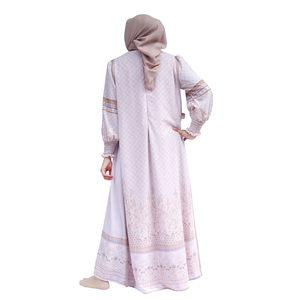 Vật liệu tùy chỉnh thanh lịch abaya ăn mặc cho phụ nữ khiêm tốn phong cách ceruti vải vượt thời gian chính thức cho những dịp hợp thời trang cho người Hồi giáo - Product Image 4