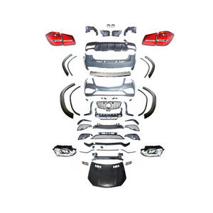 Cocok untuk <span class=keywords><strong>Mercedes</strong></span> <span class=keywords><strong>Benz</strong></span> penutup Grille Bumper depan dan belakang, lampu depan LED, lampu belakang, Body Kit GL W166 X166 2013-2015 to G - Product Image 1