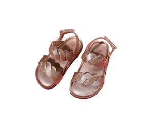 Sandali con figlia Open Toe dal Design semplice Twist da 2 a 15 <span class=keywords><strong>scarpe</strong></span> con sandali per ragazze per bambini - Product Image 4