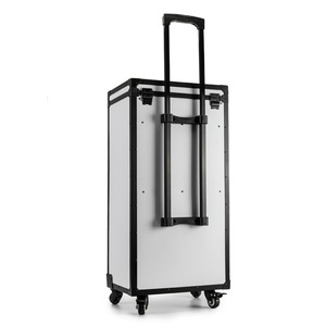 Boîte à outils de <span class=keywords><strong>coiffeur</strong></span> TikTok, <span class=keywords><strong>valise</strong></span> surdimensionnée de beauté, grande mallette de travail de styliste, boîte à double mot de passe privée - Product Image 4