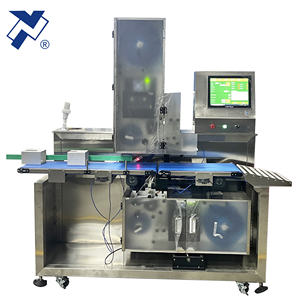 NY-TN829C 자동 자체 접착 스티커 상단 하단 무게 가격 라벨기 식품 판지 상자 트레이 팔레트 가방 패키지 - Product Image 5