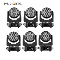 Projecteur de Scène LED Lyre Wash RVBB 19x15W pour DJ Club avec Zoom