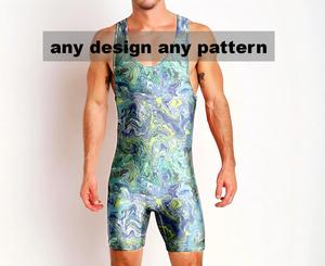 Seragam Tim Cetak Kustom Musim Panas Poliester Singlet Gulat Sublimasi Bernapas Menyerap Keringat Cepat Kering Anti-Bakteri - Product Image 1