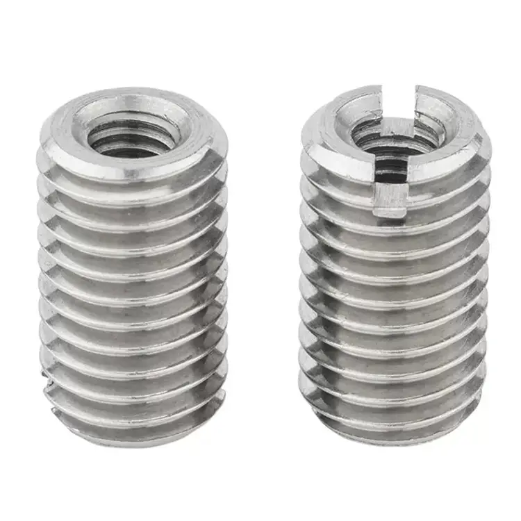 Wholesale Stainless Steel Self Tapping Thread Inserts Socket Screws Slotted Inner And Outer Teeth Nuts In China