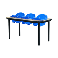 Mobilier scolaire, fournitures de garderie et ensemble de chaises, ensemble de table à manger en 3 boîtes de carton, table pour enfants