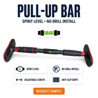 Vente flash - Barre de traction réglable en acier AOLEI DG1002, portable, utilisation universelle, équipement de gym à domicile