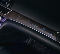 Iluminación Ambiental de 64 Colores para Automóvil Honda Accord Décima Generación 2018-2022, Accesorios de Iluminación Ambiental LED Dinámica Symphony